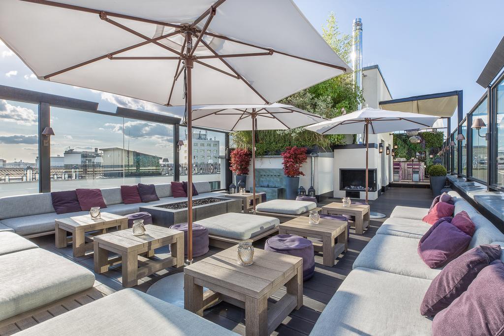 Hotel Zoo Berlin Exterior photo The rooftop terrace